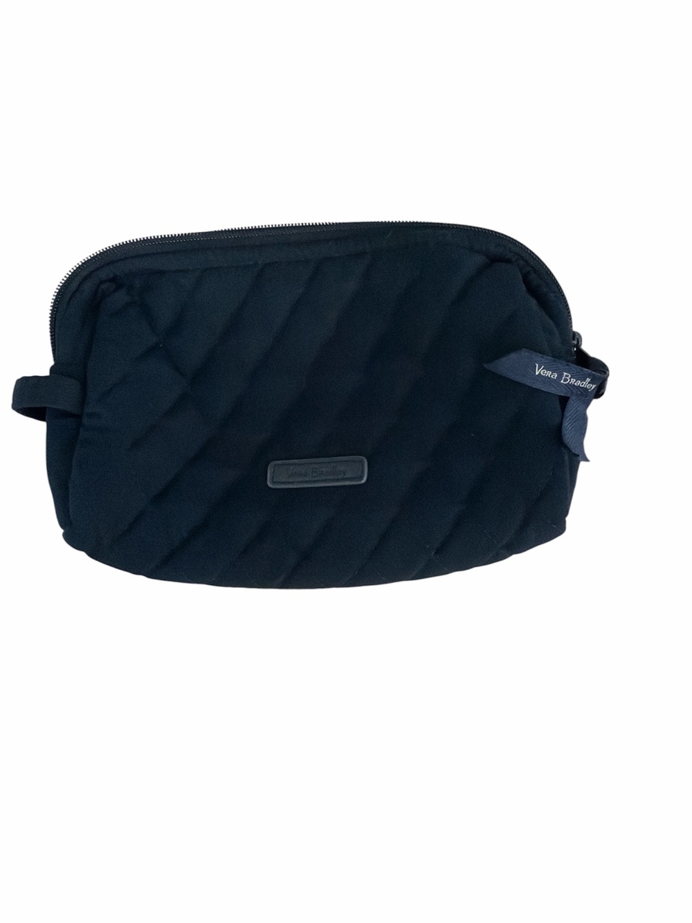 Vera Bradley Black Quilted  Pouch
